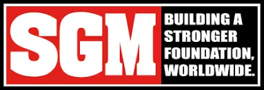 SGM pool plaster and aggregate finishes logo