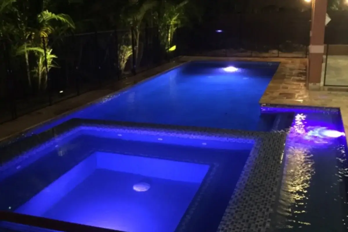 Pool construction project in Georgia