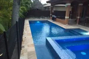 Pool lighting installation in Georgia
